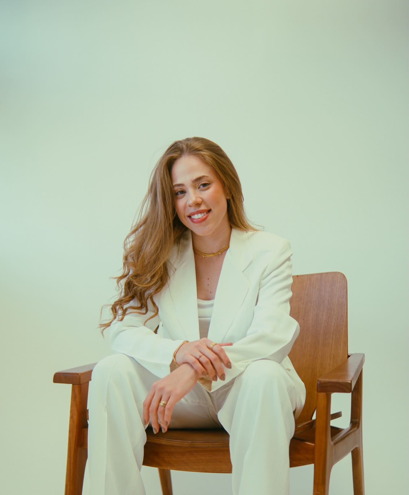 Trícia Borsatto sorrindo